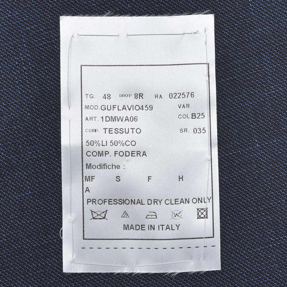 SIPARIO by STILE LATINO シパーリオ バイ スティレ ラティーノ FLAVIO リネン コットン ダブル4Bジャケット