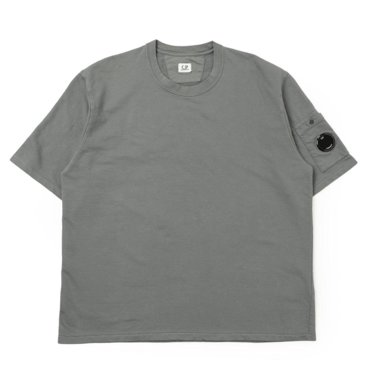 シーピーカンパニー / 【日本限定モデル】スウェット ライトフリース Tシャツ / 18CMSS322J / 002246G / グレー