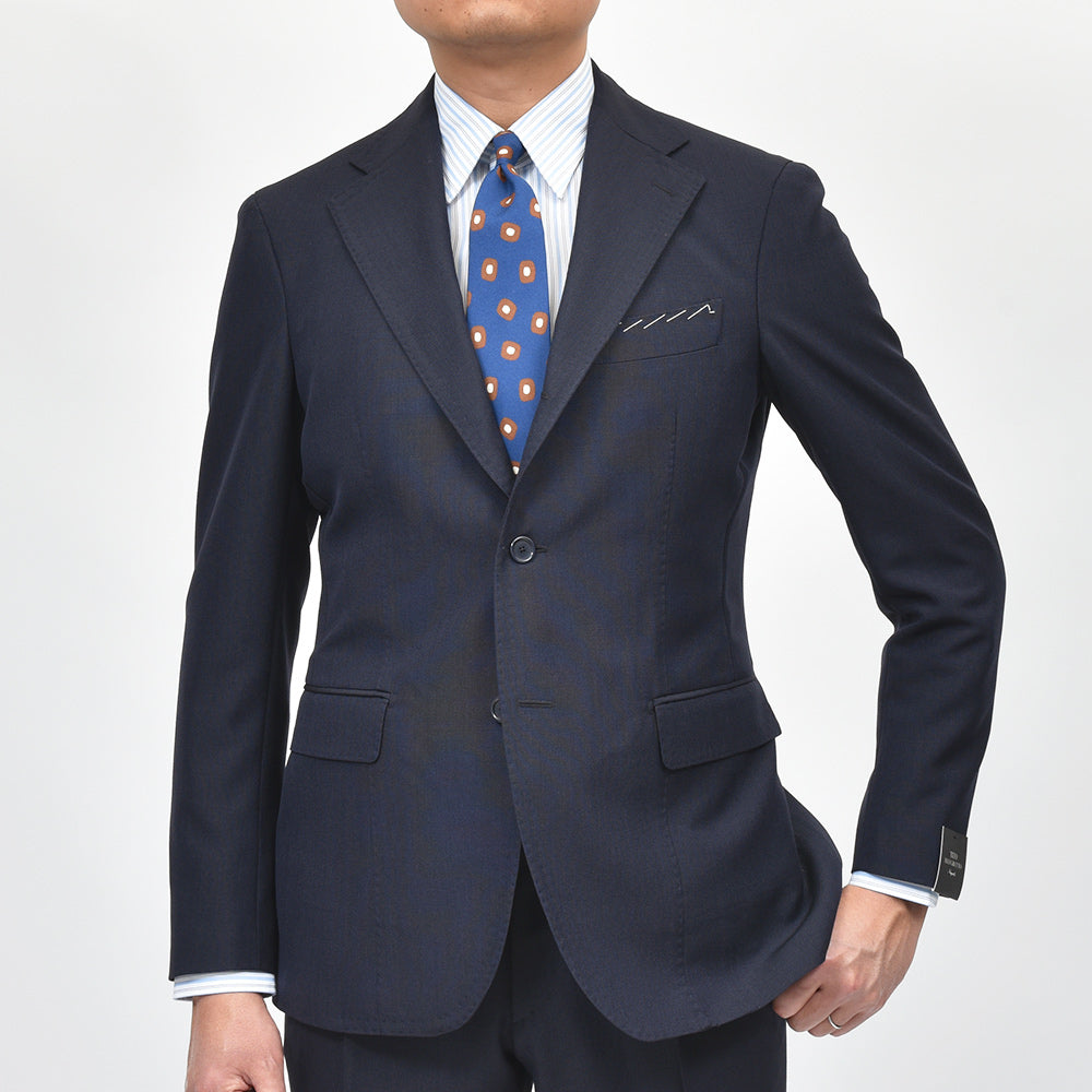 TITO ALLEGRETTO ティト アレグレット DORMEUIL ヴァージンウール モヘア 1プリーツ シングル3Bスーツ