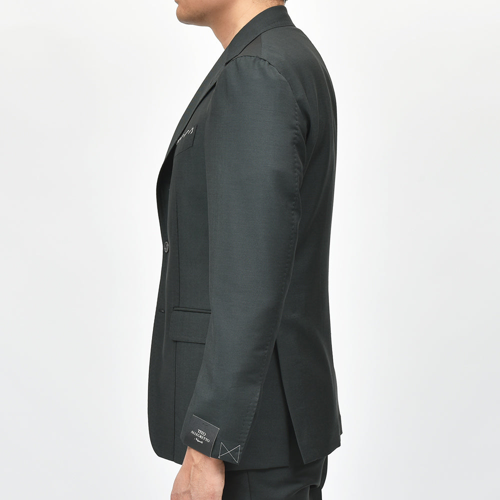 TITO ALLEGRETTO ティト アレグレット ヴァージンウール モヘア 1プリーツ シングル3Bスーツ