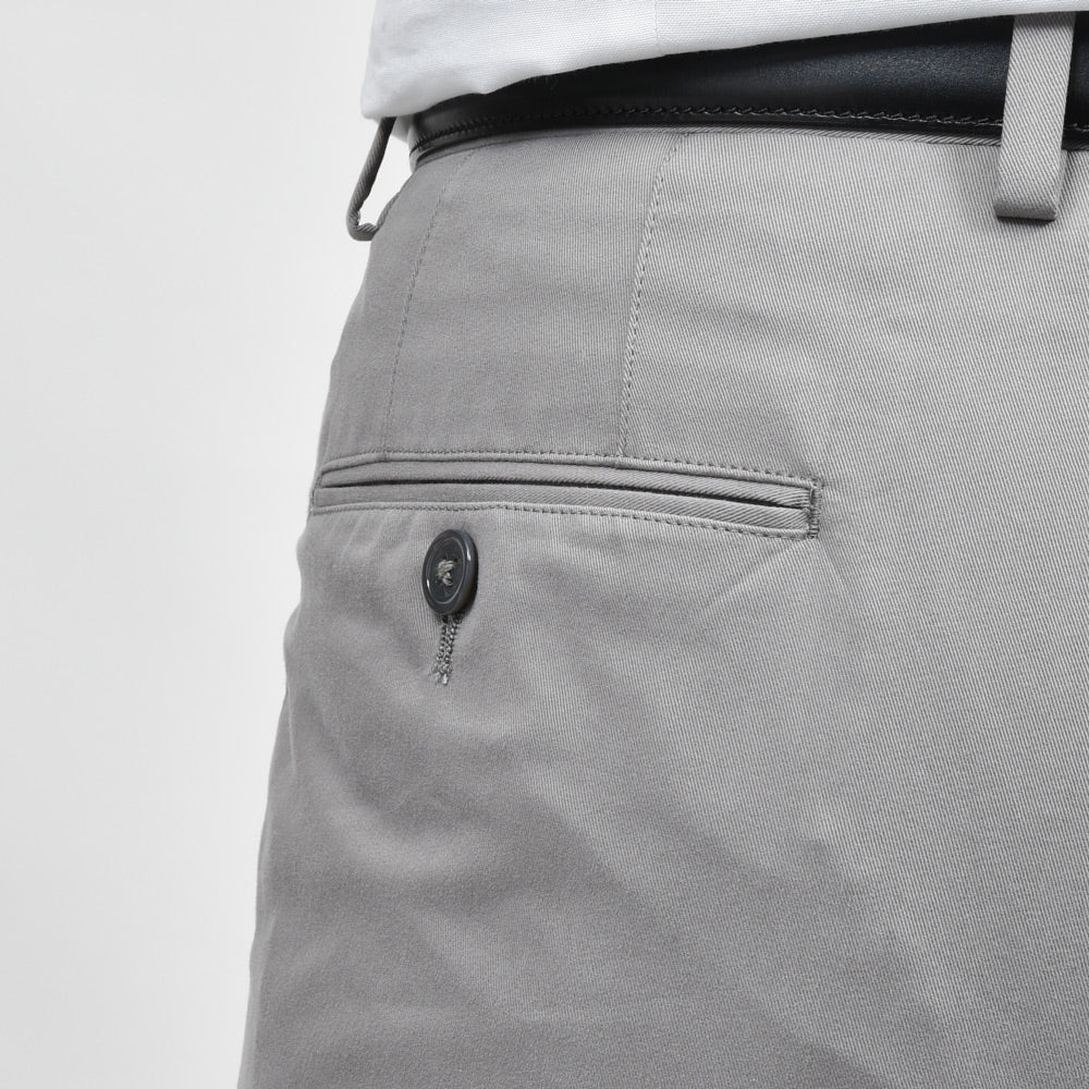 guji(グジ) ストレッチコットンカシミア1プリーツパンツ(MADE BY RING JACKET / Ermenegildo Zegna ファブリック) 13051200028