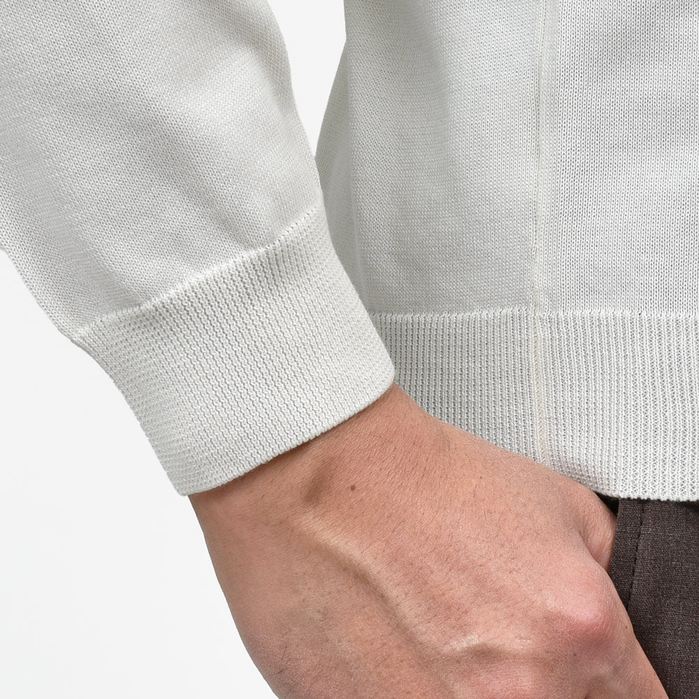 ZANONE(ザノーネ) 12ゲージコットンクレープクルーネックニット GIRO/SLIM FIT/810104/ZY318/35404