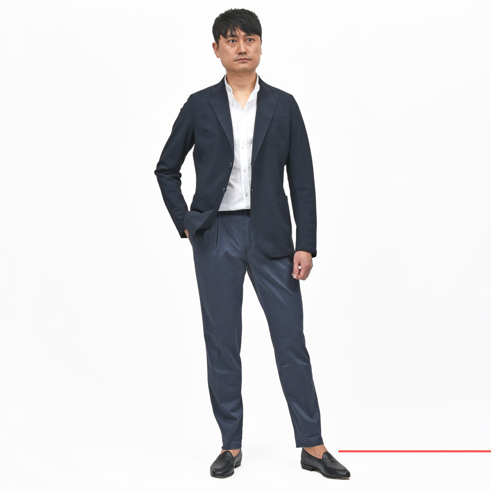 HERNO(ヘルノ) テクノナイロンジャージ2Bジャケット GA000157U-12359S