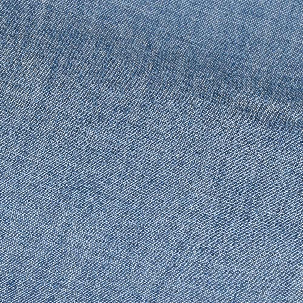 GLANSHIRT(グランシャツ) コットンシャンブレーセミワイドカラーシャツ 476-31414