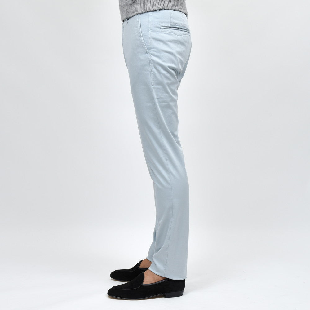 INCOTEX SLACKS(インコテックス スラックス) SLIM FIT ガーメントダイオーガニックコットンストレッチチノテーパードパンツ 18S100/9664A/31581