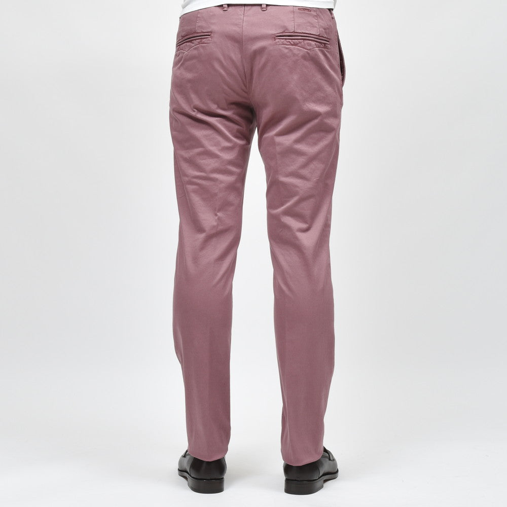 INCOTEX SLACKS(インコテックス スラックス) SLIM FIT ガーメントダイオーガニックコットンストレッチチノテーパードパンツ 18S100/9664A/31581