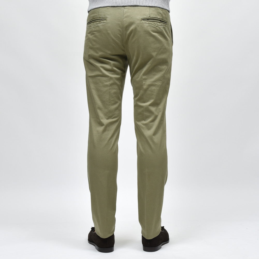 INCOTEX SLACKS(インコテックス スラックス) SLIM FIT ガーメントダイオーガニックコットンストレッチチノテーパードパンツ 18S100/9664A/31581
