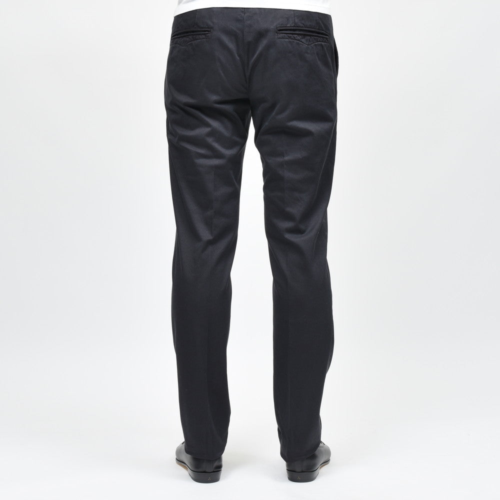 INCOTEX SLACKS(インコテックス スラックス) SLIM FIT ガーメントダイオーガニックコットンストレッチチノテーパードパンツ 18S100/9664A/31581