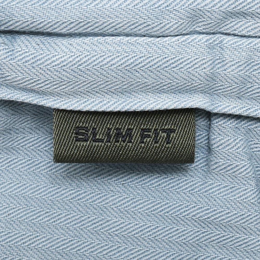 INCOTEX SLACKS(インコテックス スラックス) SLIM FIT ガーメントダイオーガニックコットンストレッチチノテーパードパンツ 18S100/9664A/31581
