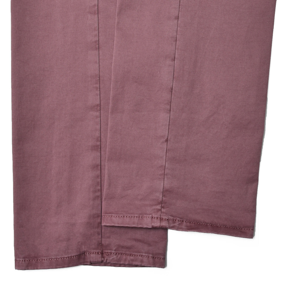INCOTEX SLACKS(インコテックス スラックス) SLIM FIT ガーメントダイオーガニックコットンストレッチチノテーパードパンツ 18S100/9664A/31581