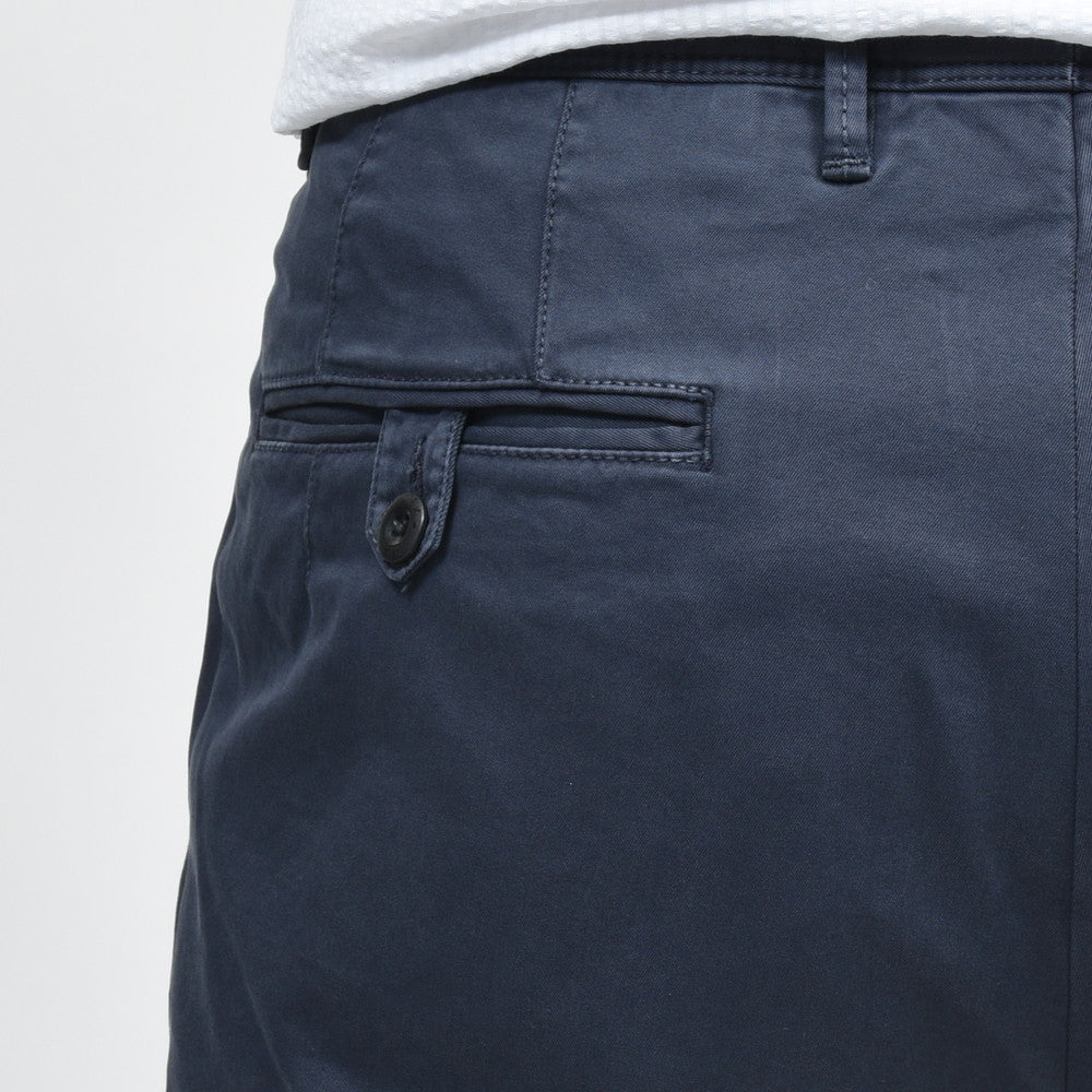 INCOTEX SLACKS(インコテックス スラックス) TAPERED FIT ガーメントダイオーガニックコットンストレッチ2プリーツテーパードチノ