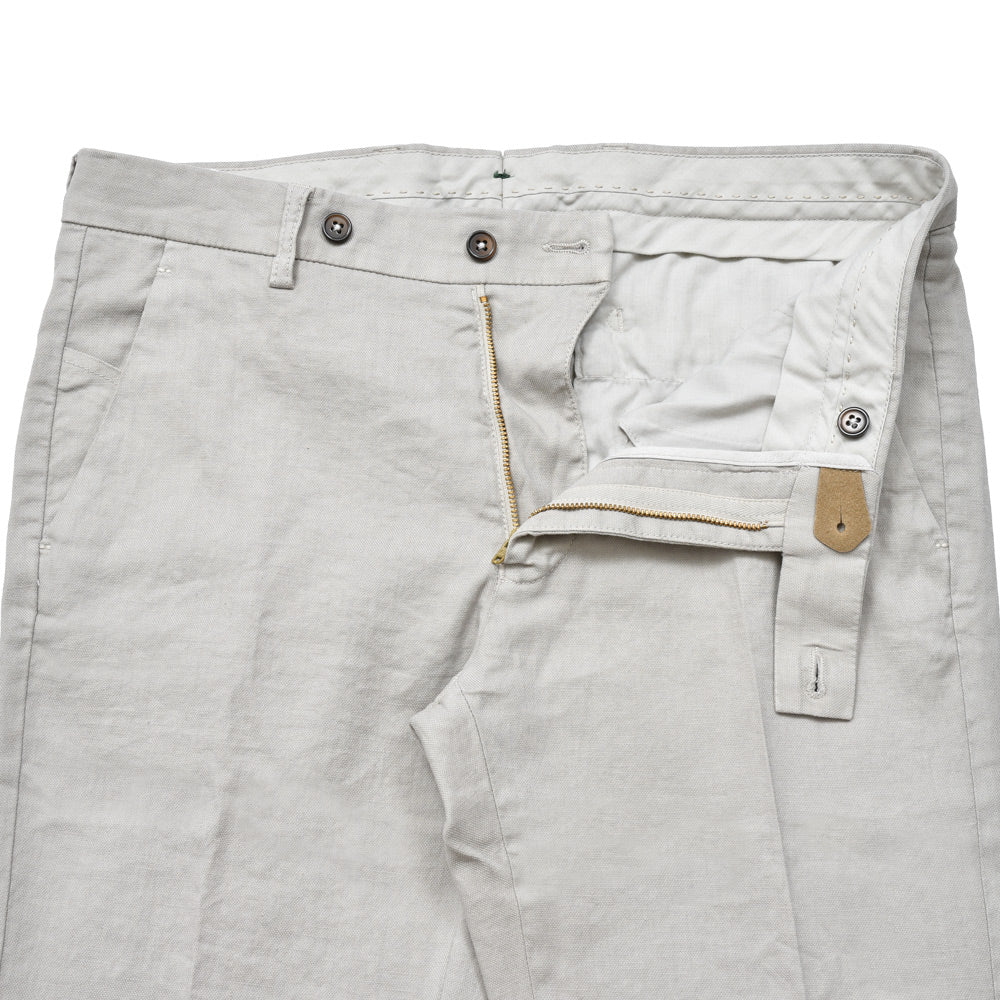 BERWICH(ベルウィッチ) MORELLOモレッロ ガーメントダイリネンコットンストレッチスリムテーパードパンツ JMORELLO-GD-OL0621X