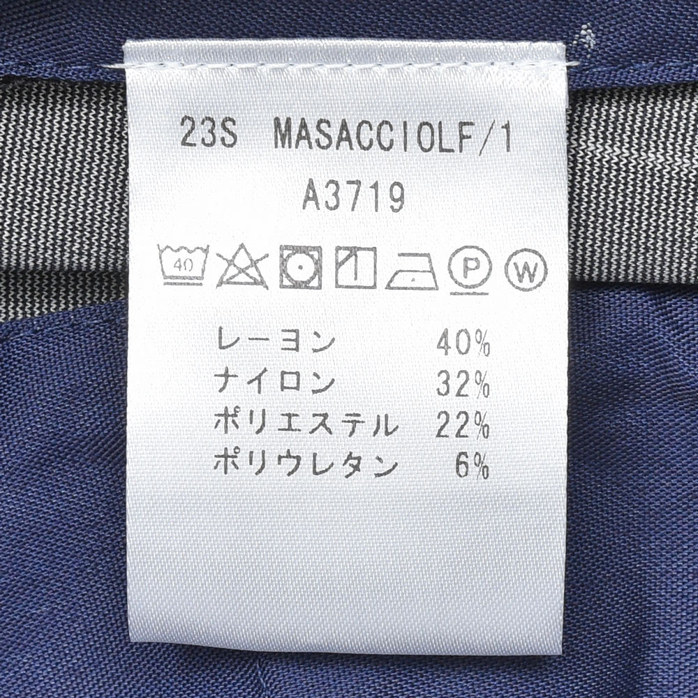 giab's ARCHIVIO(ジャブス アルキヴィオ) guji golf別注MASACCIOマサッチョ ペンシルストライプジャージシャーリングパンツ A3719