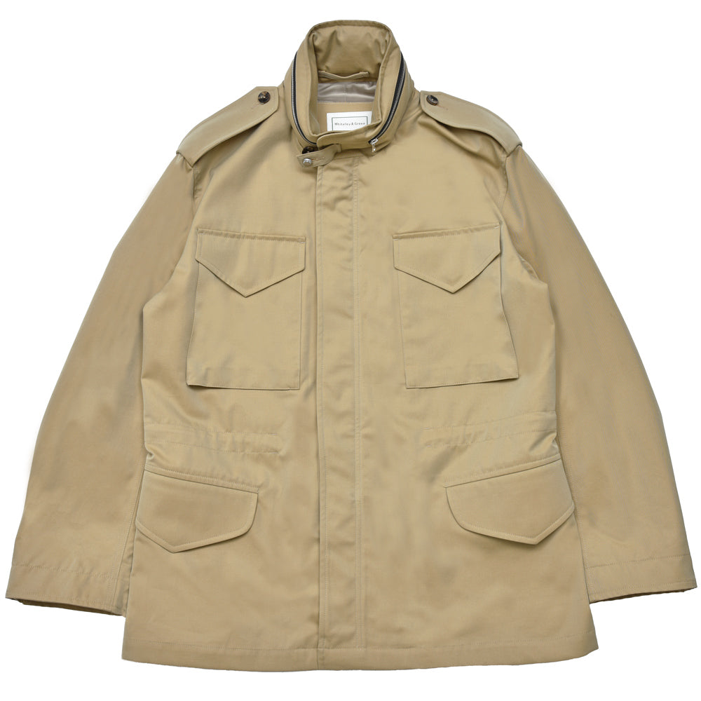 Whiteley&Green(ホワイトリー アンド グリーン) MELTHAM コットンギャバジンM-65フィールドジャケット