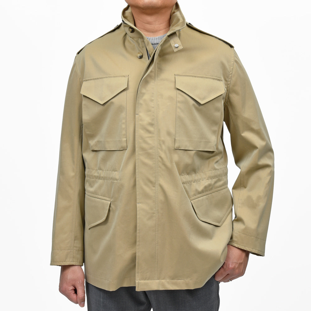 Whiteley&Green(ホワイトリー アンド グリーン) MELTHAM コットンギャバジンM-65フィールドジャケット