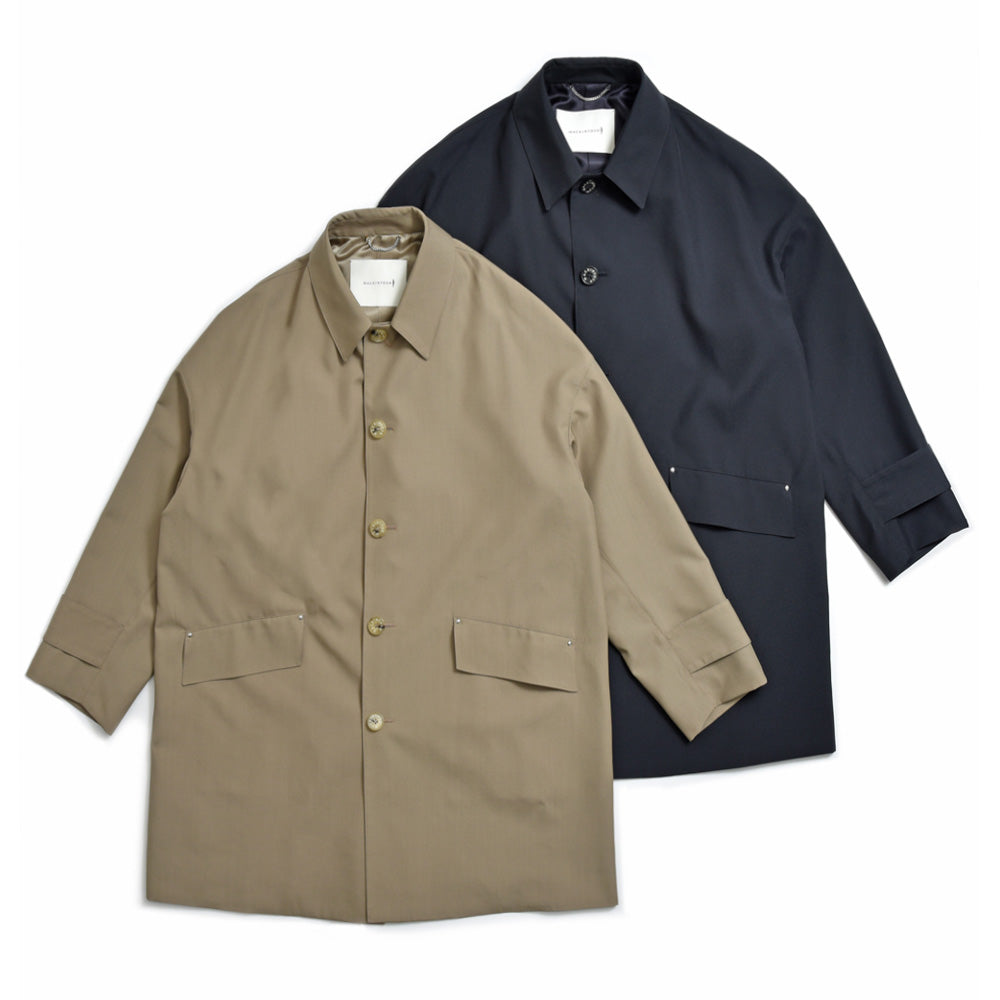 MACKINTOSH(マッキントッシュ) HUMBIEハンビー ウールポプリンオーバーサイズドバルカラーコート