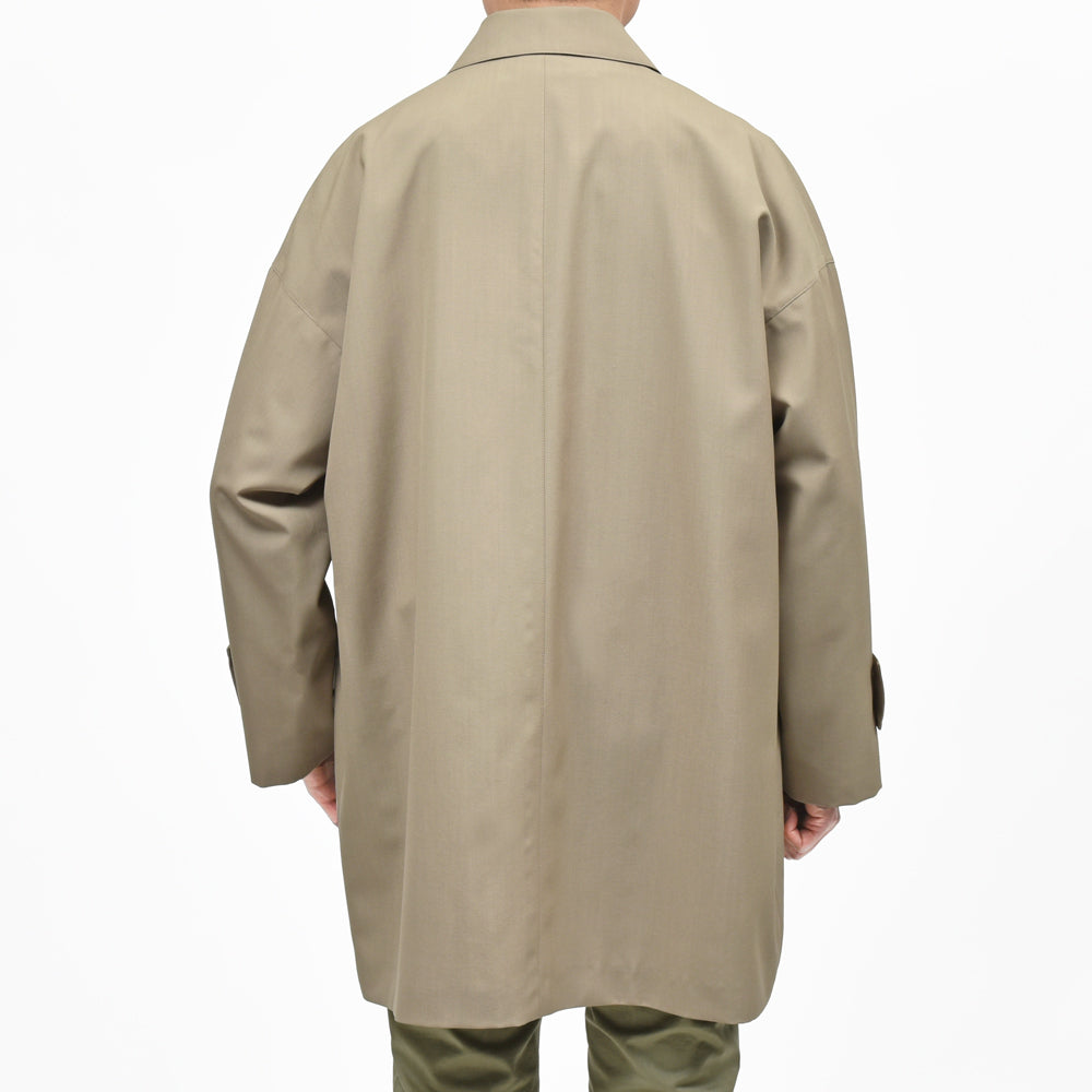 MACKINTOSH(マッキントッシュ) HUMBIEハンビー ウールポプリンオーバーサイズドバルカラーコート