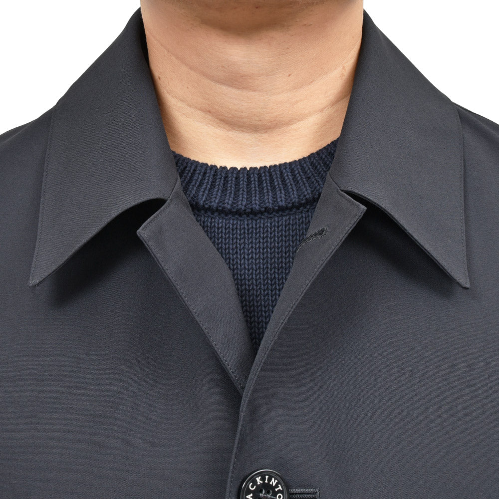MACKINTOSH(マッキントッシュ) HUMBIEハンビー ウールポプリンオーバーサイズドバルカラーコート
