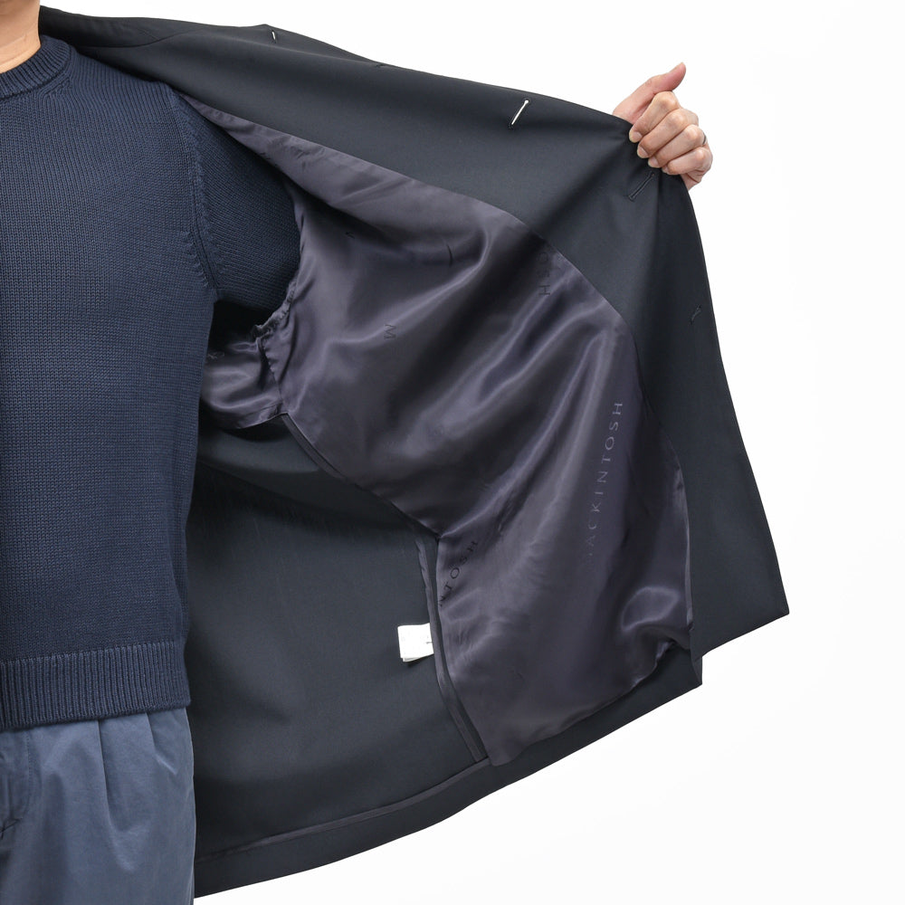 MACKINTOSH(マッキントッシュ) HUMBIEハンビー ウールポプリンオーバーサイズドバルカラーコート