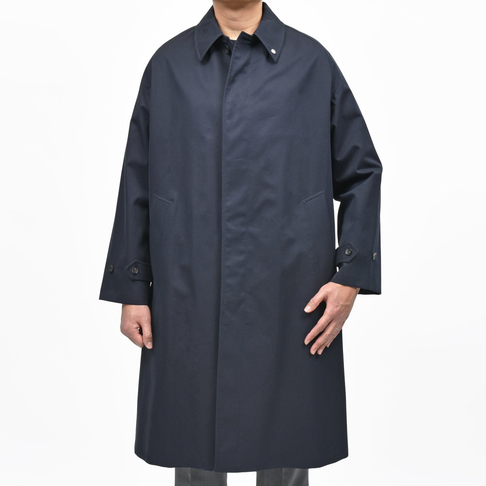 Whiteley&Green(ホワイトリー アンド グリーン) HUDDERSFIELD コットンギャバジンバルカラーコート