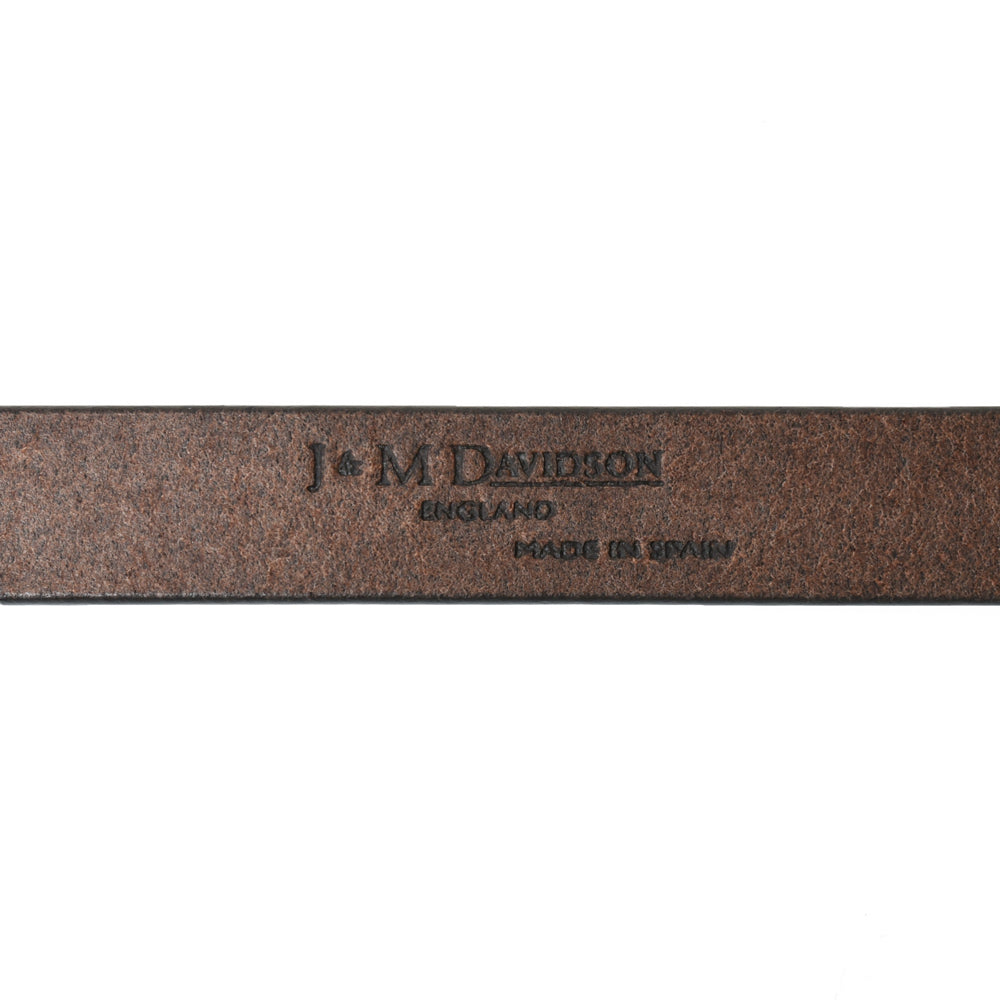 J&M DAVIDSON(J&M デヴィッドソン) RING BELT 20MM アニリンレザーリングベルト