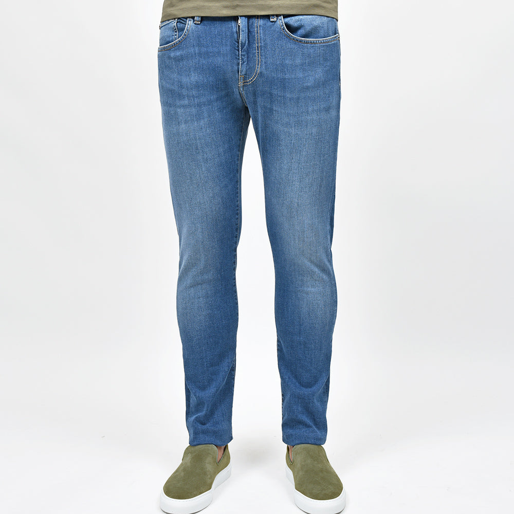 PT TORINO DENIM ピーティートリノデニム コットンポリエステル ストレッチ ウォッシュド デニムパンツ ROCK/SKINNY FIT/OA3020