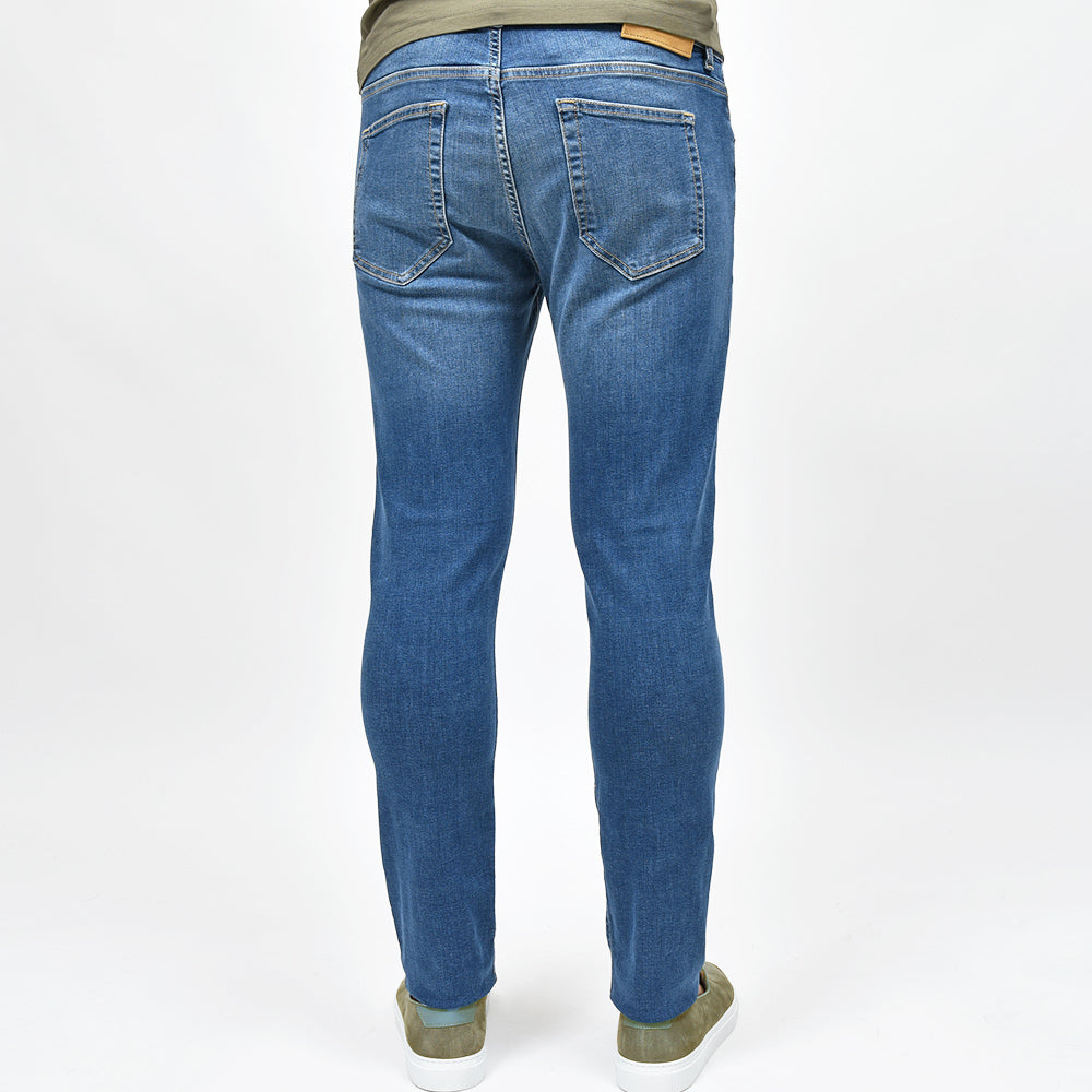PT TORINO DENIM ピーティートリノデニム コットンポリエステル ストレッチ ウォッシュド デニムパンツ ROCK/SKINNY FIT/OA3020
