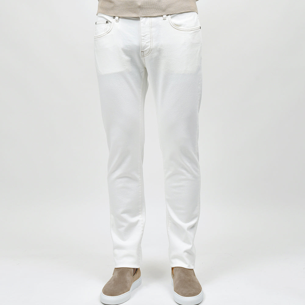 PT TORINO DENIM ピーティートリノデニム コットン ストレッチ ウォッシュド ホワイトデニムパンツ SWING/SUPERSLIM FIT/OA1410