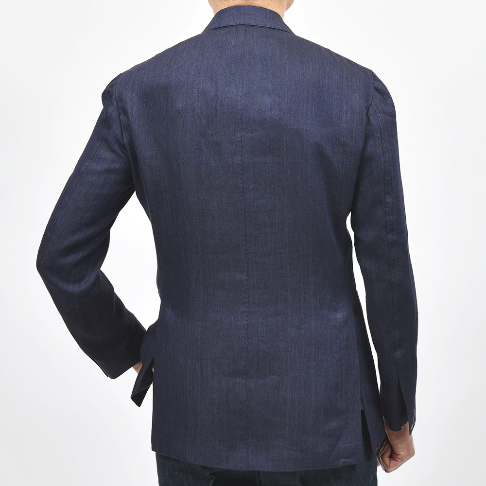 TITO ALLEGRETTO ティト アレグレット リネン ヘリンボーン ダブル6Bジャケット