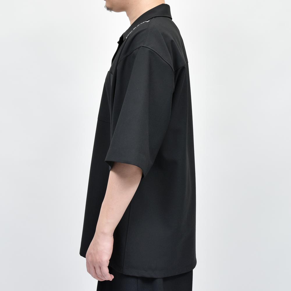 MARNI(マルニ) ポリエステルウールオープンカラーS/Sシャツ CUMU00543S3