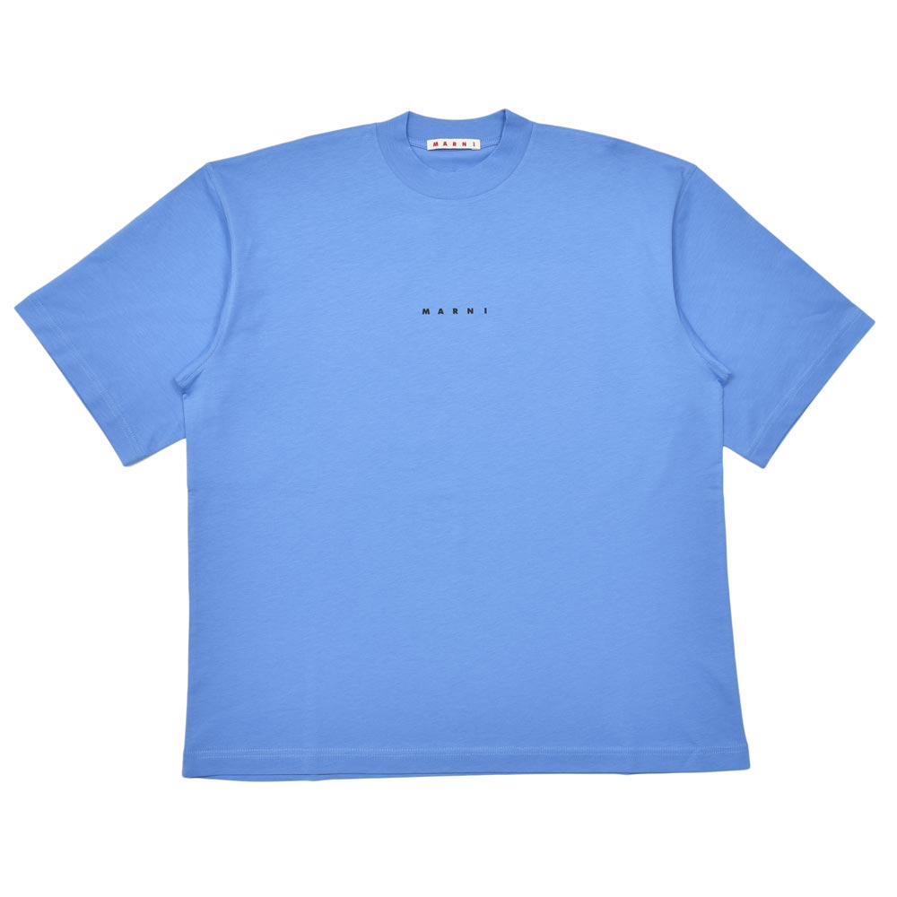 MARNI(マルニ) コットンクルーネックロゴS/Sカットソー HUMU0223P1