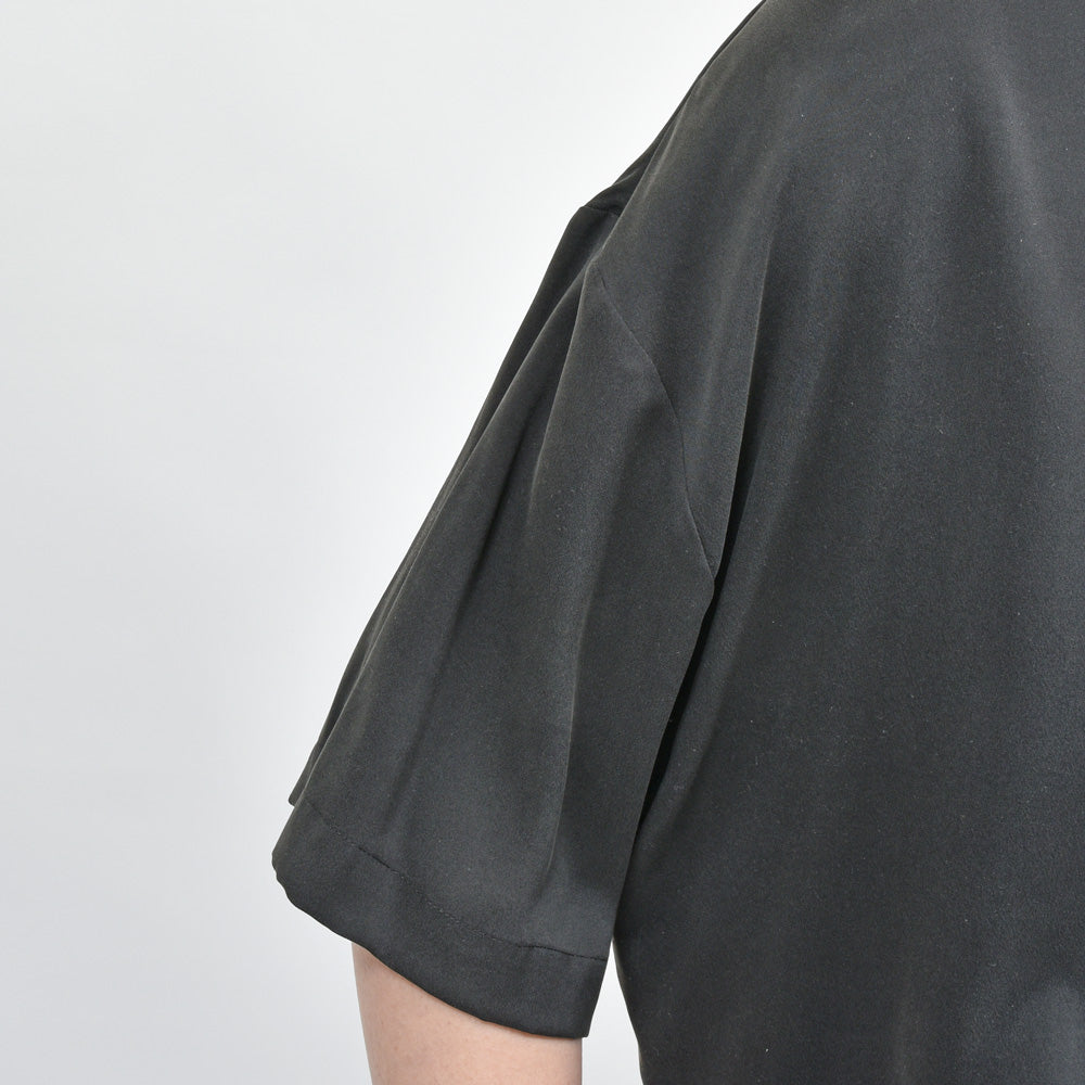 moncao(モンサオ) シルククルーネックS/Sカットソー M021355