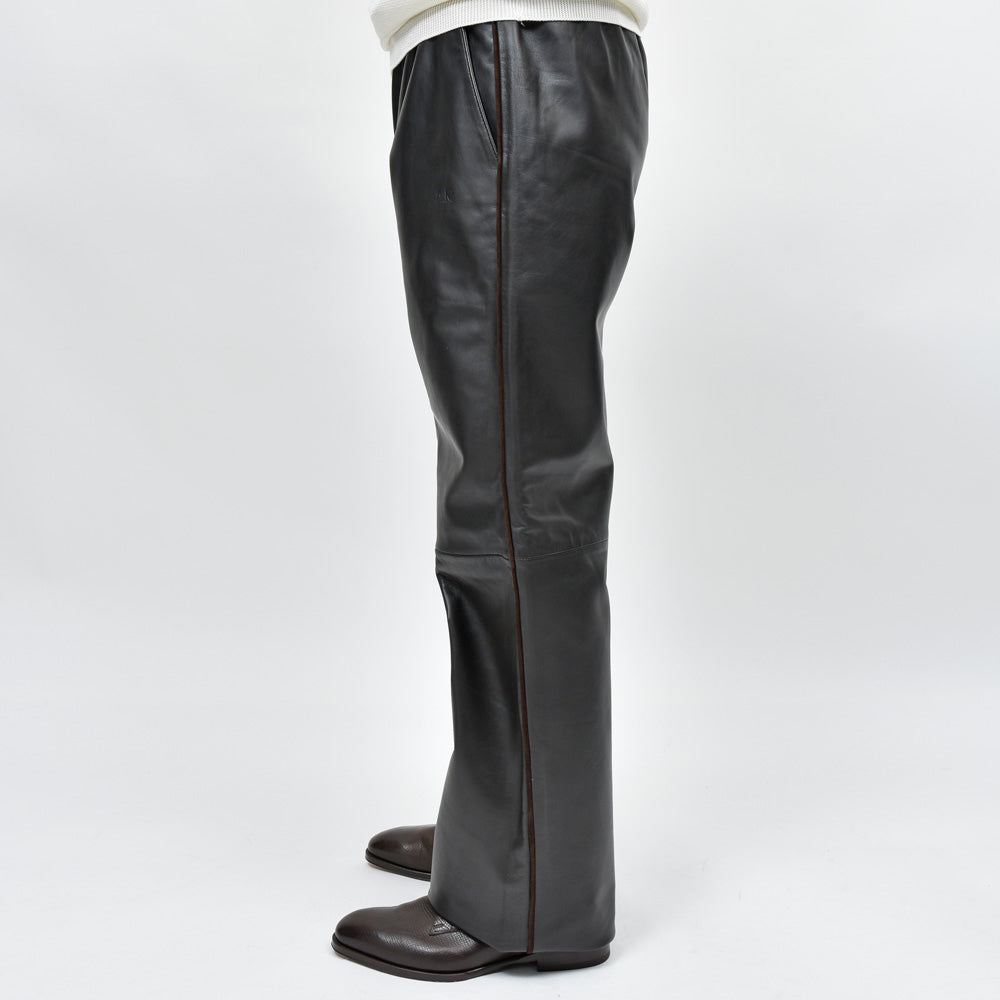 A.M LONDON(エーエム ロンドン) ナッパレザートラックパンツ