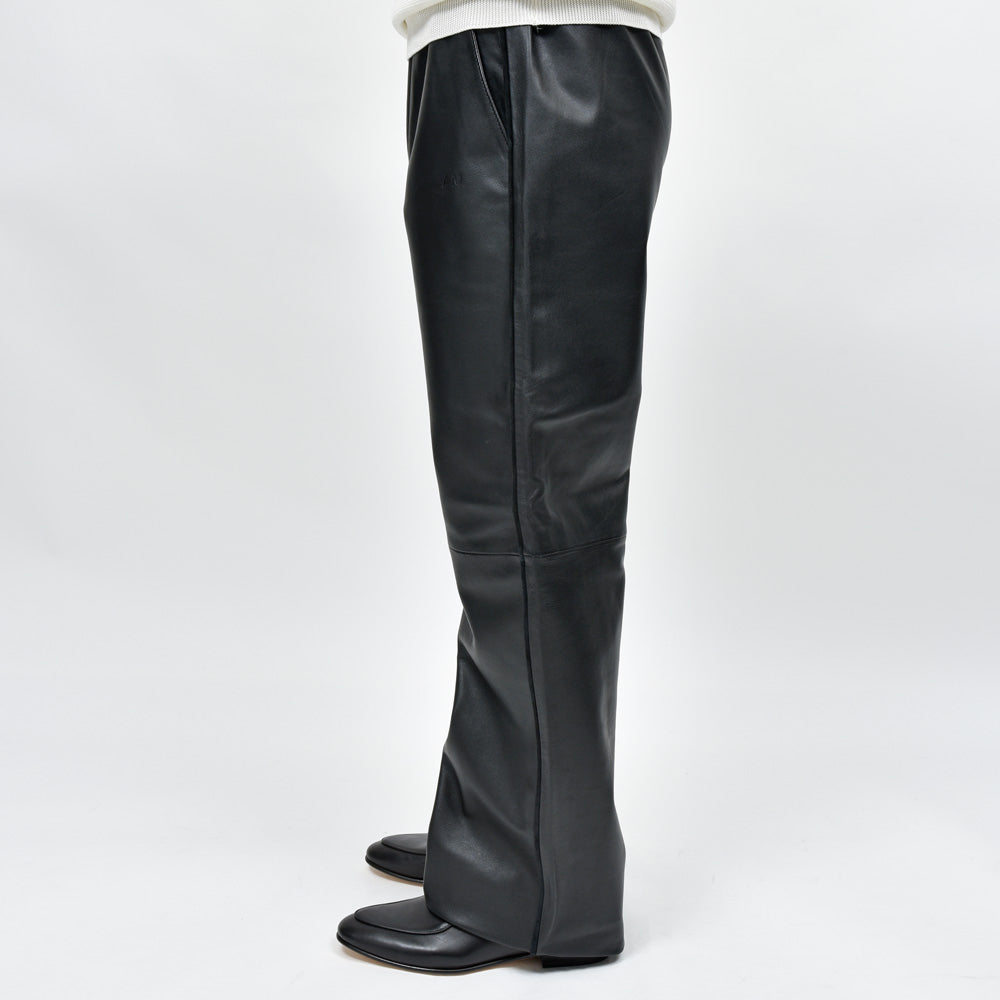 A.M LONDON(エーエム ロンドン) ナッパレザートラックパンツ