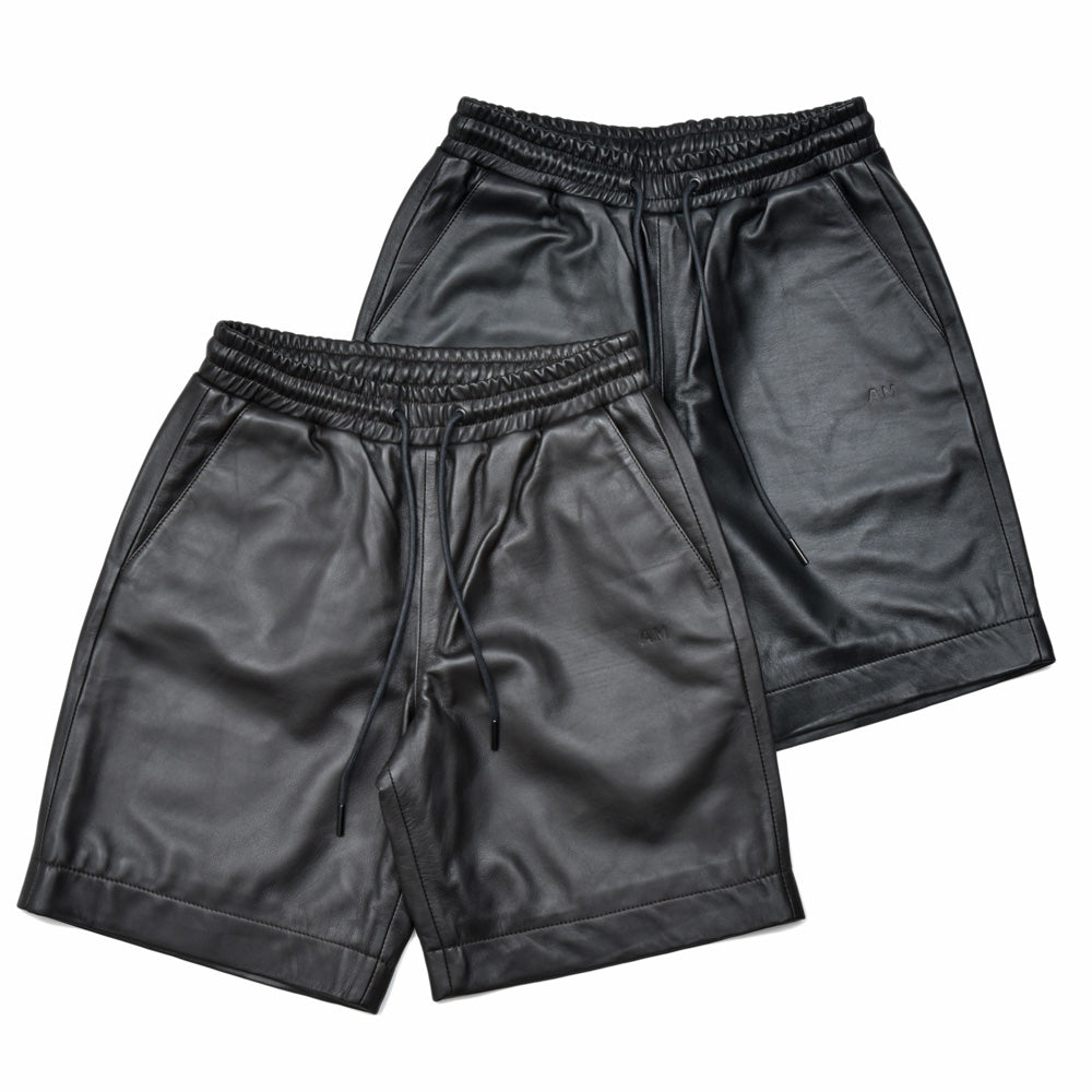 A.M LONDON(エーエム ロンドン) ナッパレザーショーツ SPA NAPPA