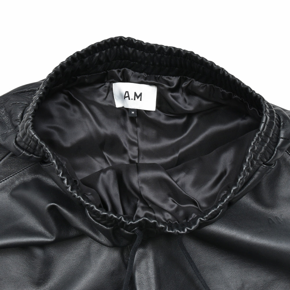 A.M LONDON(エーエム ロンドン) ナッパレザーショーツ SPA NAPPA