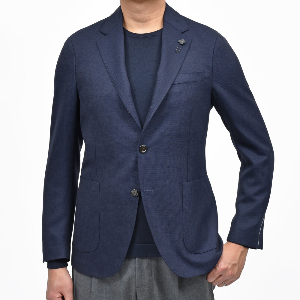 LARDINI(ラルディーニ) ADVANCEアドヴァンス ウールホップサック3Bジャケット JB6000AQ/ESIF64504