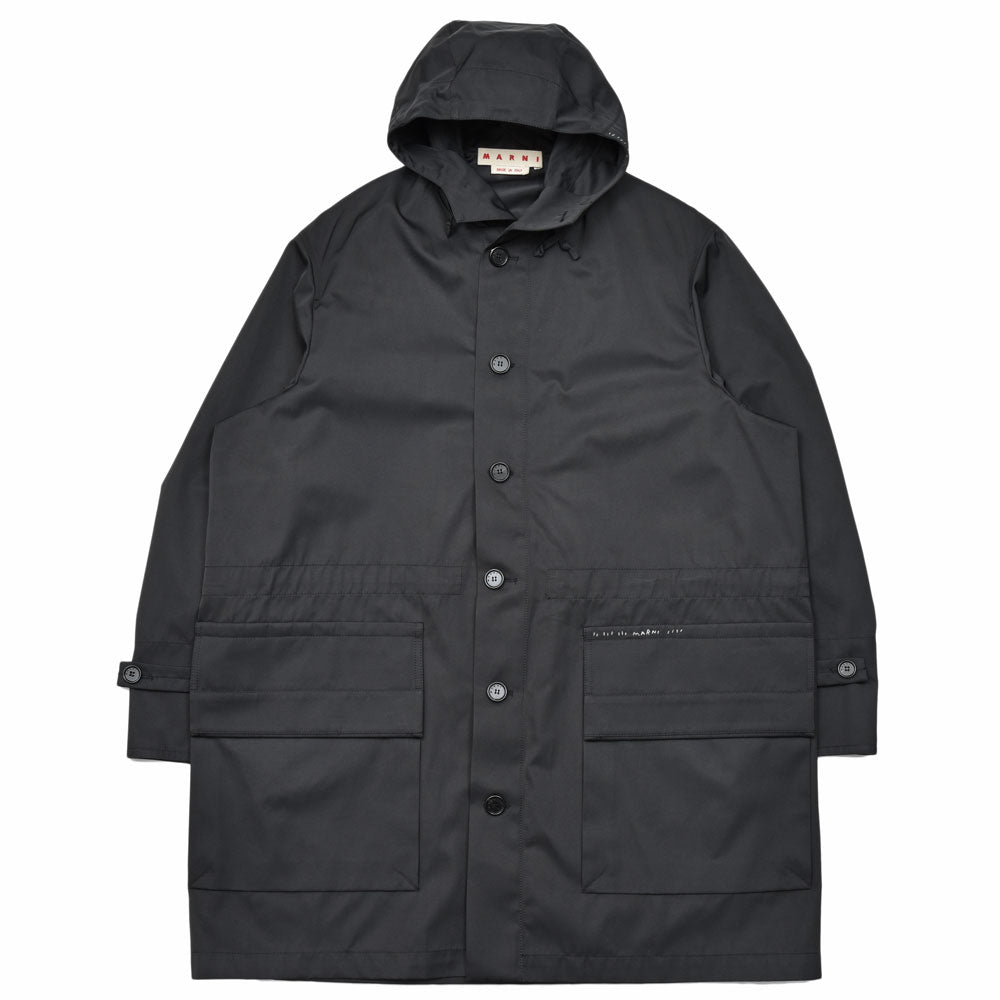 MARNI(マルニ) ポリエステルコットンフーデッドコート SUMU0017S0 UTP789
