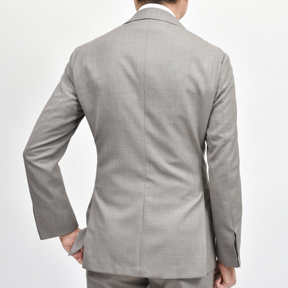 guji(グジ) ウールトロピカル3B1プリーツスーツ (MADE BY RING JACKET / VITALE BARBERIS CANONICOファブリック使用)【春/夏】17151204