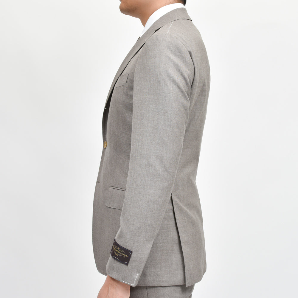 guji(グジ) ウールトロピカル3B1プリーツスーツ (MADE BY RING JACKET / VITALE BARBERIS CANONICOファブリック使用)【春/夏】17151204