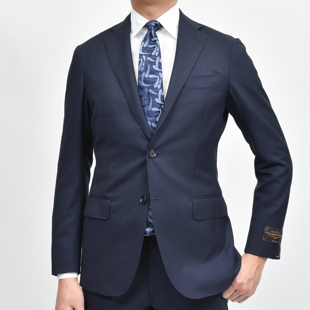 guji(グジ) ウールトロピカル3B1プリーツスーツ (MADE BY RING JACKET / VITALE BARBERIS CANONICOファブリック使用)【春/夏】17151204