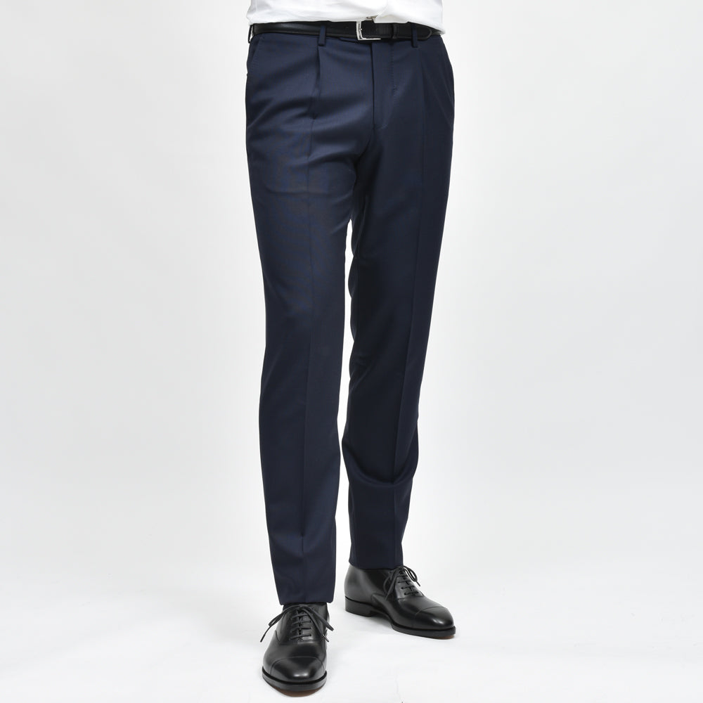 guji(グジ) ウールトロピカル3B1プリーツスーツ (MADE BY RING JACKET / VITALE BARBERIS CANONICOファブリック使用)【春/夏】17151204