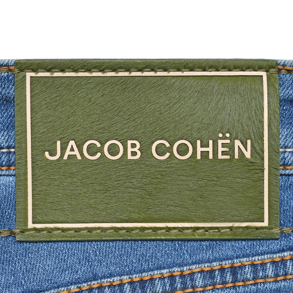 JACOB COHEN(ヤコブコーエン) NICKニック ウォッシュドコットンストレッチテーパードフィットデニム 226-32348