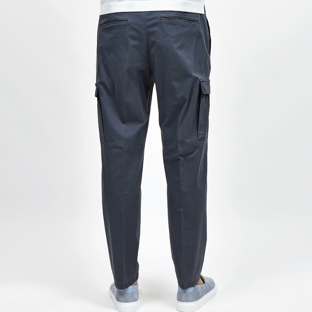 PT TORINO ピーティー トリノ WORN OUT コットン ストレッチ ガーメントダイ ライトギャバジン ノープリーツ カーゴパンツ REBEL FIT/NU77