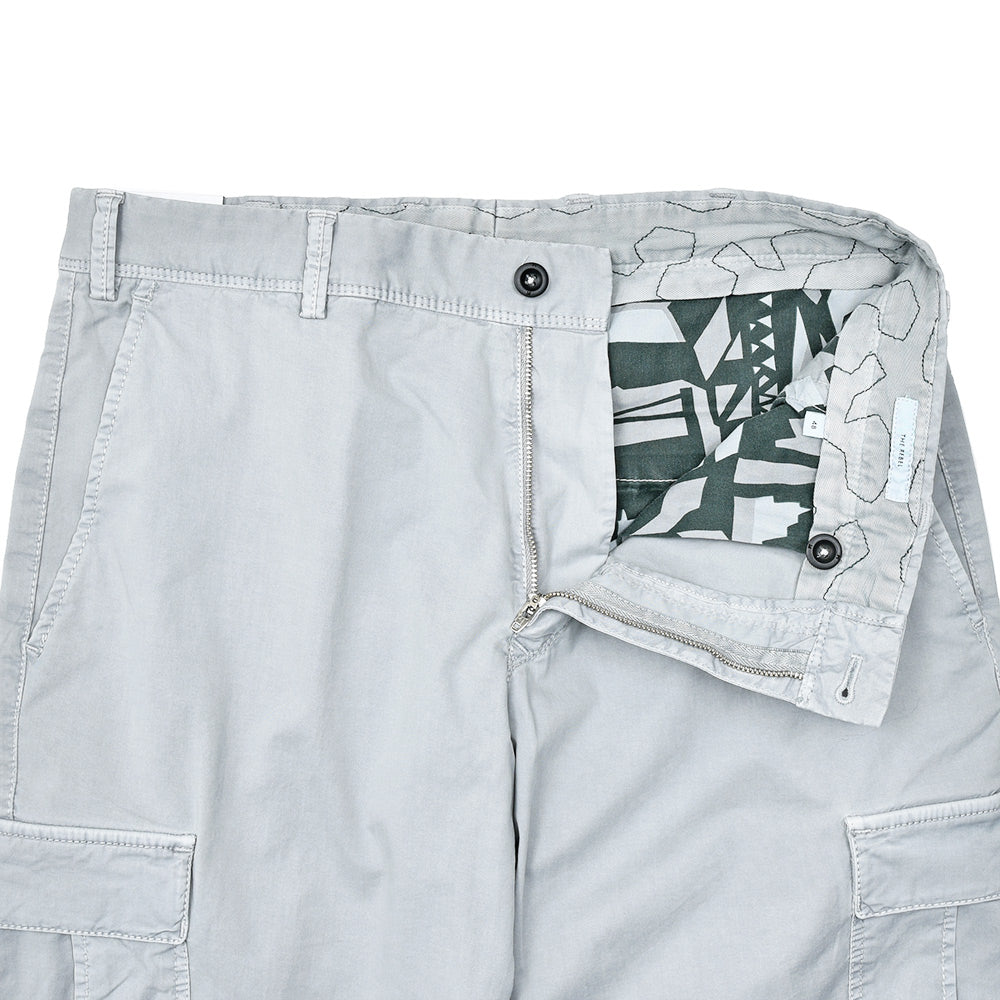 PT TORINO ピーティー トリノ WORN OUT コットン ストレッチ ガーメントダイ ライトギャバジン ノープリーツ カーゴパンツ REBEL FIT/NU77