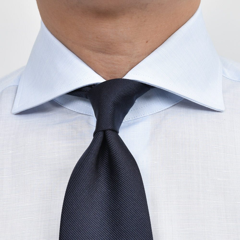 BARBA(バルバ) コットンリネンスラブシャツ / ワイド (406) 11151202052