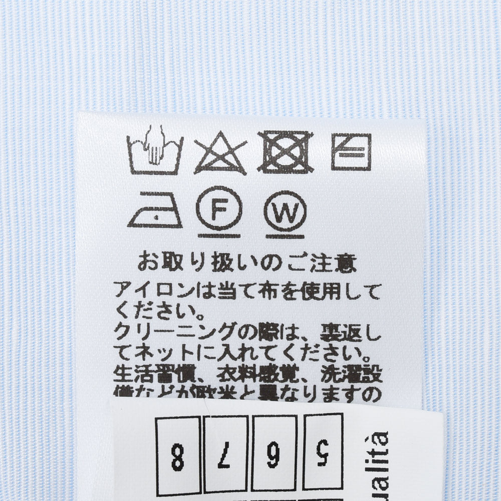 BARBA(バルバ) コットンリネンスラブシャツ / ワイド (406) 11151202052