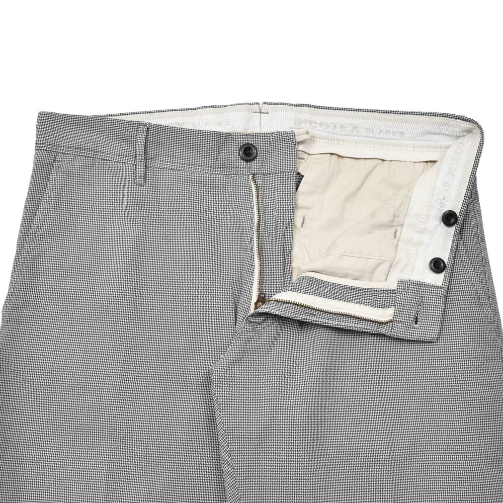 INCOTEX SLACKS(インコテックス スラックス) SLIM FIT ガーメントダイコトンストレッチハウンドトゥーステーパードパンツ 18S100/90926/31577