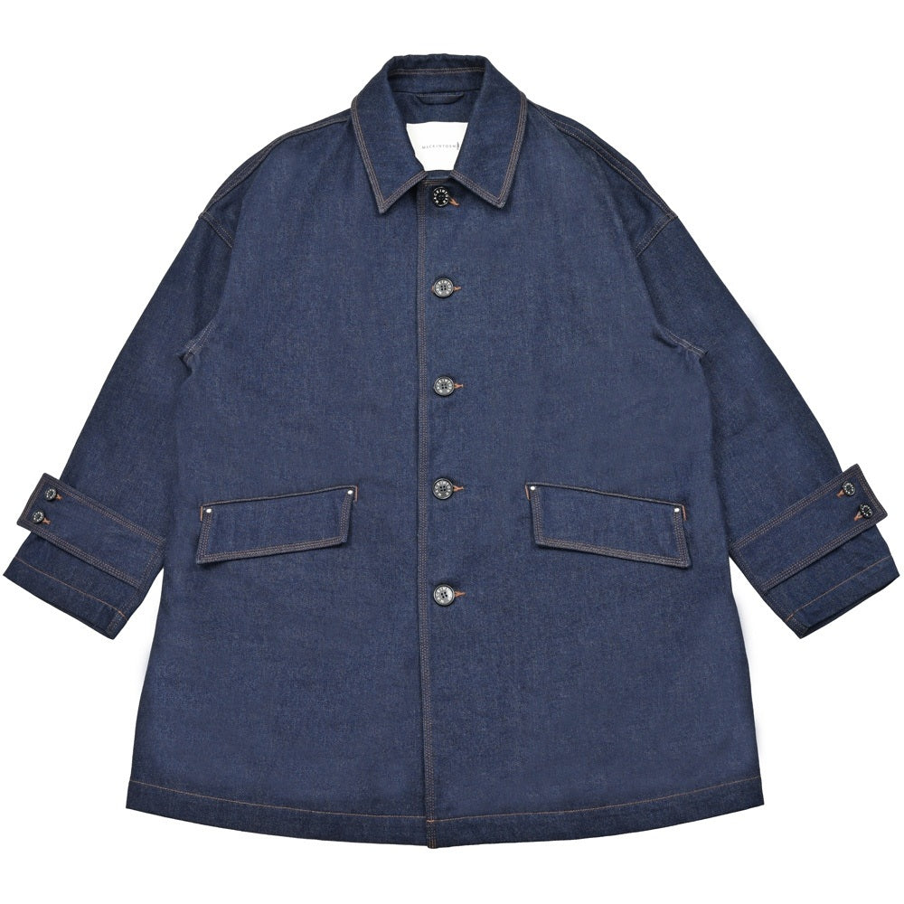 MACKINTOSH(マッキントッシュ) HUMBIEハンビー ワンウォッシュデニムオーバーサイズドバルカラーコート