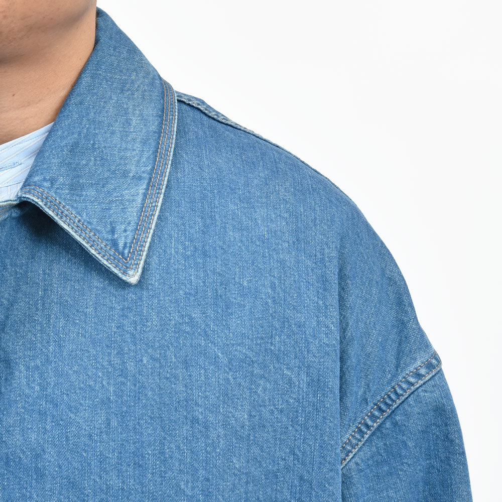 MACKINTOSH(マッキントッシュ) HUMBIEハンビー ストーンバイオウォッシュデニムオーバーサイズドバルカラーコート
